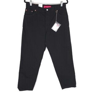 LEVI'S Misses 550 New W Jeans 12 Classic Fit Guide Relaxed Black VINTAGE 15551